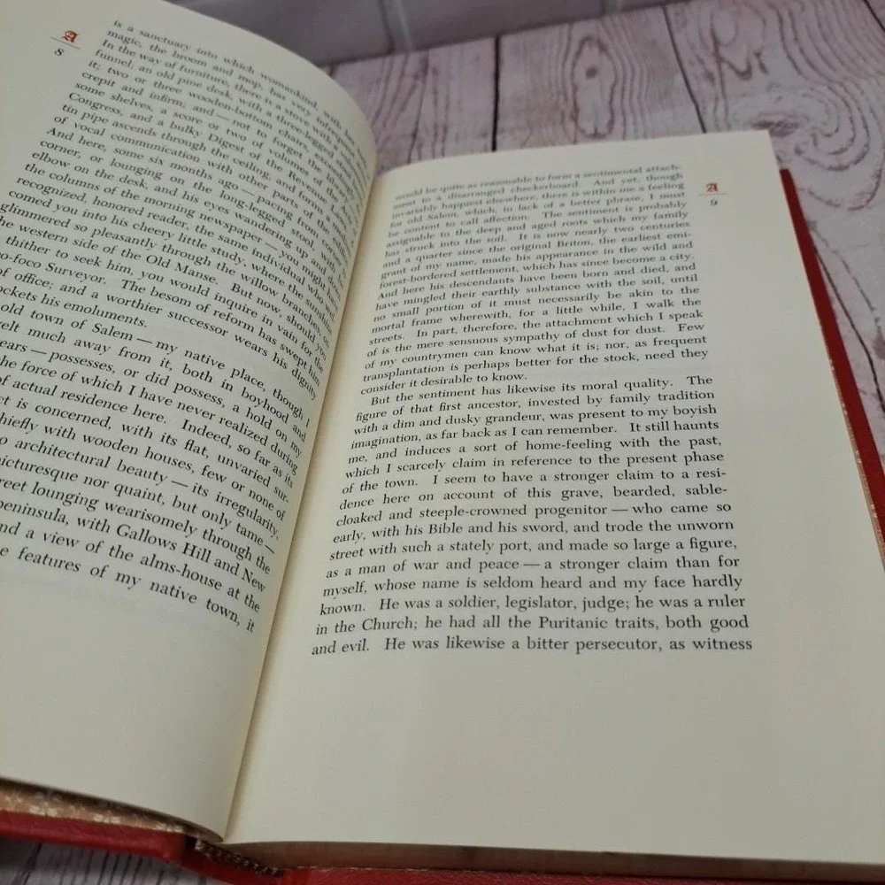 The Scarlet Letter by Nathaniel Hawthorne 1979 Franklin Library